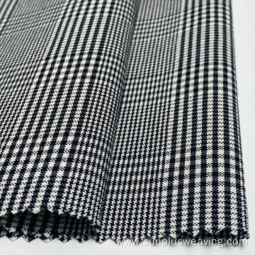 Classic houdstoot woven viscose rylon elastic fabric